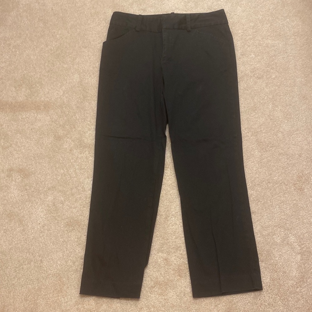 American Living womens black capris